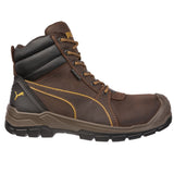 Puma Men's 630785 Tornado Brown Composite Safety Toe Work Boots ThatShoeStore
