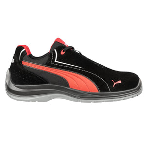 Puma Men's 643445 Touring Black Suede Low ASTM EH Safety Composite Toe Work Shoes