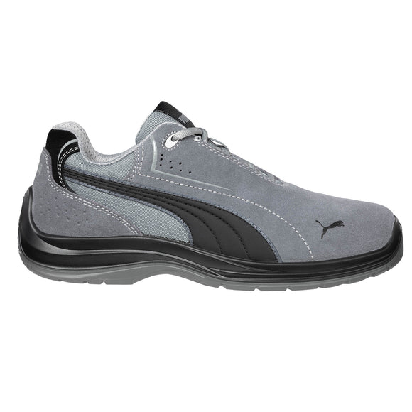 Puma Men's 643465 Touring Grey Low ASTM EH Safety Composite Toe Work Shoes