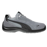 Puma Men's 643465 Touring Grey Low ASTM EH Safety Composite Toe Work Shoes ThatShoeStore