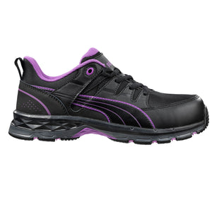 Puma Women's 643955 Stepper 2.0 Black Low Safety Composite Toe Work Shoes