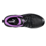 Puma Women's 643955 Stepper 2.0 Black Low Safety Composite Toe Work Shoes ThatShoeStore