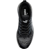 Puma Men's 644545 Charge Black Low Composite Safety Toe Metal Free Work Shoes ThatShoeStore