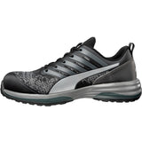 Puma Men's 644545 Charge Black Low Composite Safety Toe Metal Free Work Shoes ThatShoeStore