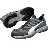 Puma Men's 644545 Charge Black Low Composite Safety Toe Metal Free Work Shoes ThatShoeStore