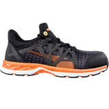Puma Men's 633875 Rush 2.0 Black Orange Mid Composite Safety Toe Metal Free Work Shoes ThatShoeStore