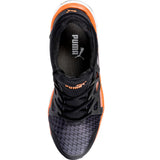 Puma Men's 633875 Rush 2.0 Black Orange Mid Composite Safety Toe Work Shoes ThatShoeStore