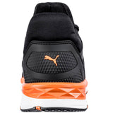 Puma Men's 633875 Rush 2.0 Black Orange Mid Composite Safety Toe Metal Free Work Shoes ThatShoeStore