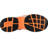Puma Men's 633875 Rush 2.0 Black Orange Mid Composite Safety Toe Metal Free Work Shoes ThatShoeStore
