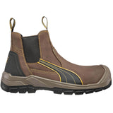 Puma Men's 630935 Tanami Double Gore Brown 6" Water Resistant Soft Toe Work Boots ThatShoeStore