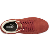 Puma Men's 640045 Iconic Suede Low Red Composite Safety Toe Metal Free Work Shoes ThatShoeStore