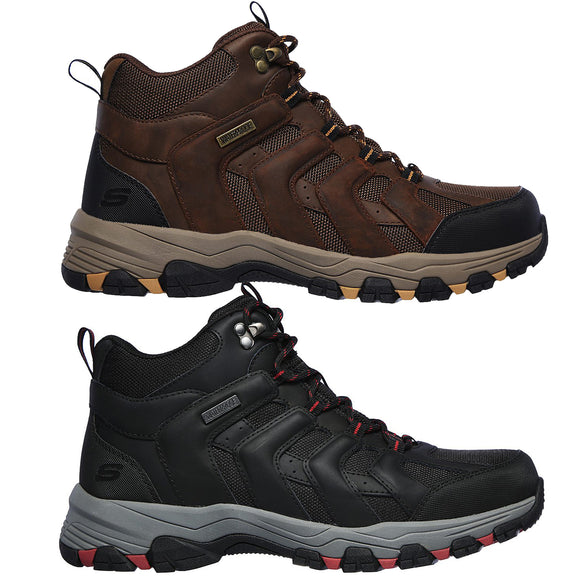 Skechers Men's 204076 Relaxed Fit Selmen Relodge Waterproof Hiking Boots