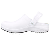 Skechers Women's 108067 Work Arch Fit Riverbound Pasay White Work Shoes Clogs ThatShoeStore