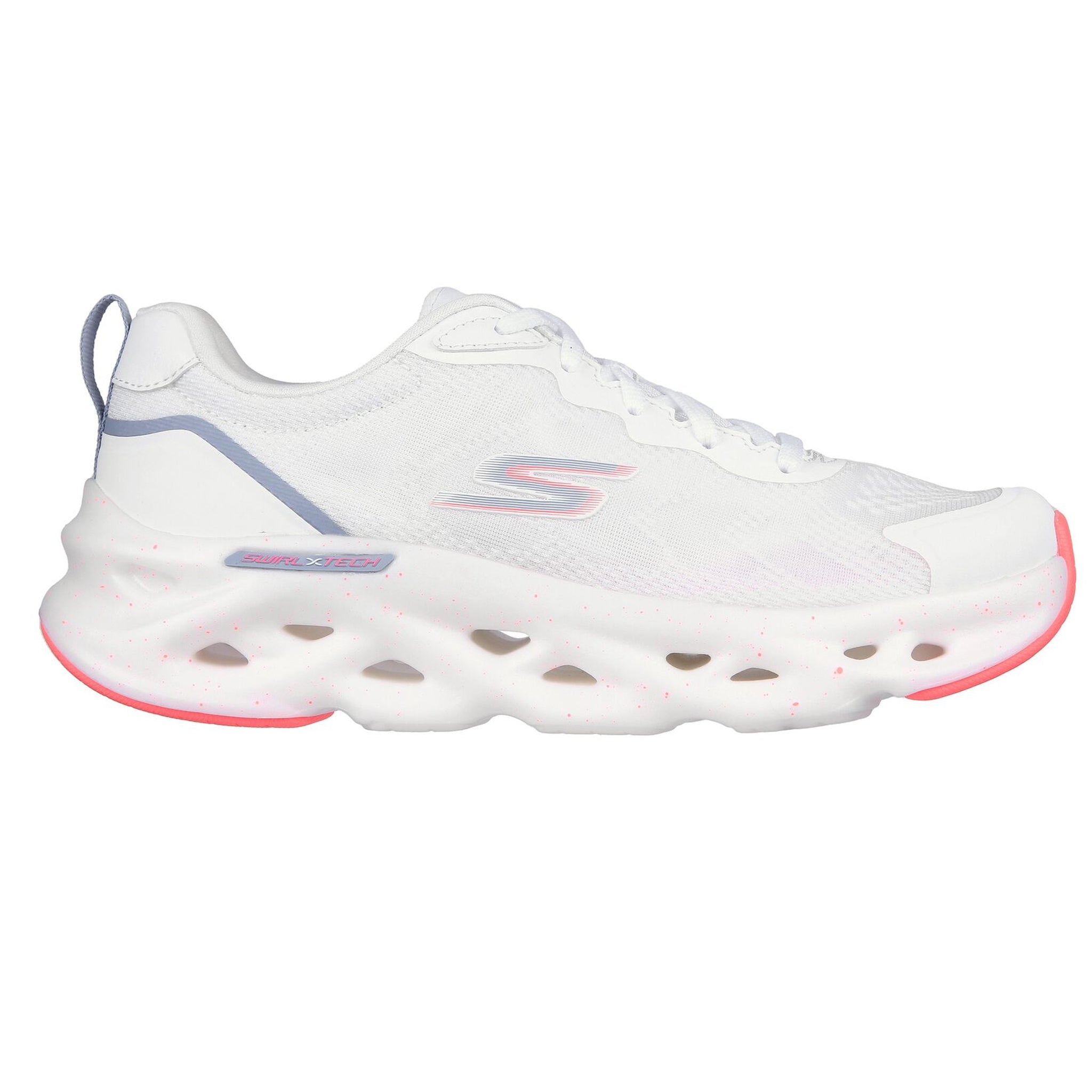 Skechers Women's GO Swirl Tech Outbreak Blue Pink Run That Shoe Store and More