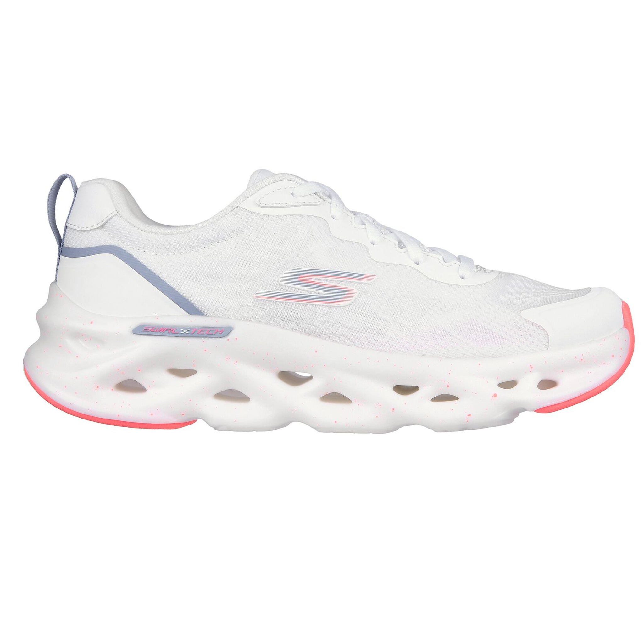 Skechers Women's 128794 GO RUN Swirl Tech Outbreak White Blue Pink – That Shoe Store and More