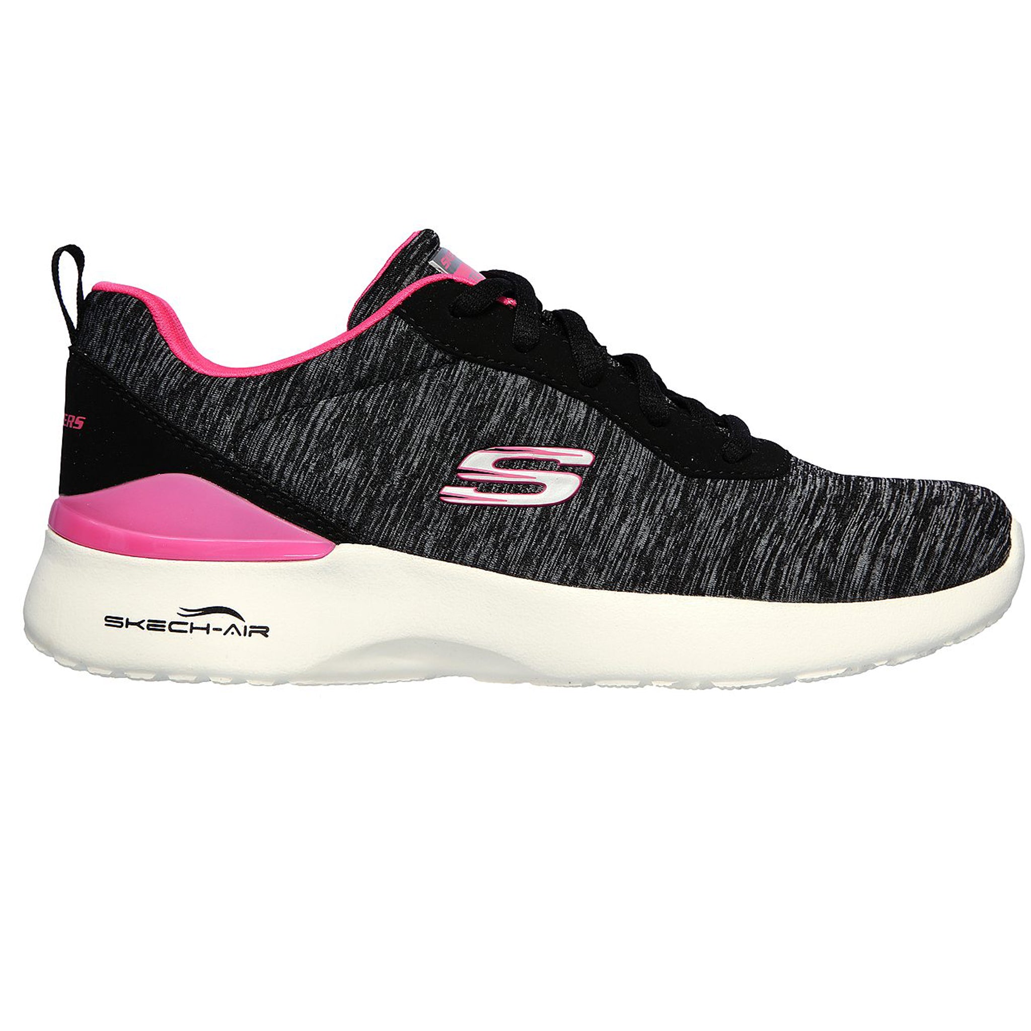Skechers Women's UNO 2-Color Waves Sneaker, Pink