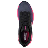 Skechers Women's 124348 GOwalk Air 2.0 Quick Breeze Black/Hot Pink Athletic Shoes ThatShoeStore