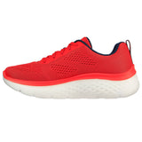 Skechers Women's 124578 Go Walk Hyper Burst-Space Insight Red/Navy Athletic Shoes ThatShoeStore