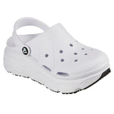 Skechers Women's 108059 Max Cushioning SR White Work Clogs ThatShoeStore