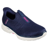 Skechers Women's 124569 Slip-ins GO WALK 6 - Fabulous View Navy Casual Walking Shoes ThatShoeStore