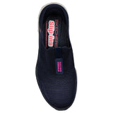Skechers Women's 124569 Slip-ins GO WALK 6 - Fabulous View Navy Casual Walking Shoes ThatShoeStore