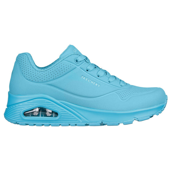 Skechers Women's 177125 Uno - Bright Air Aqua Casual Shoes