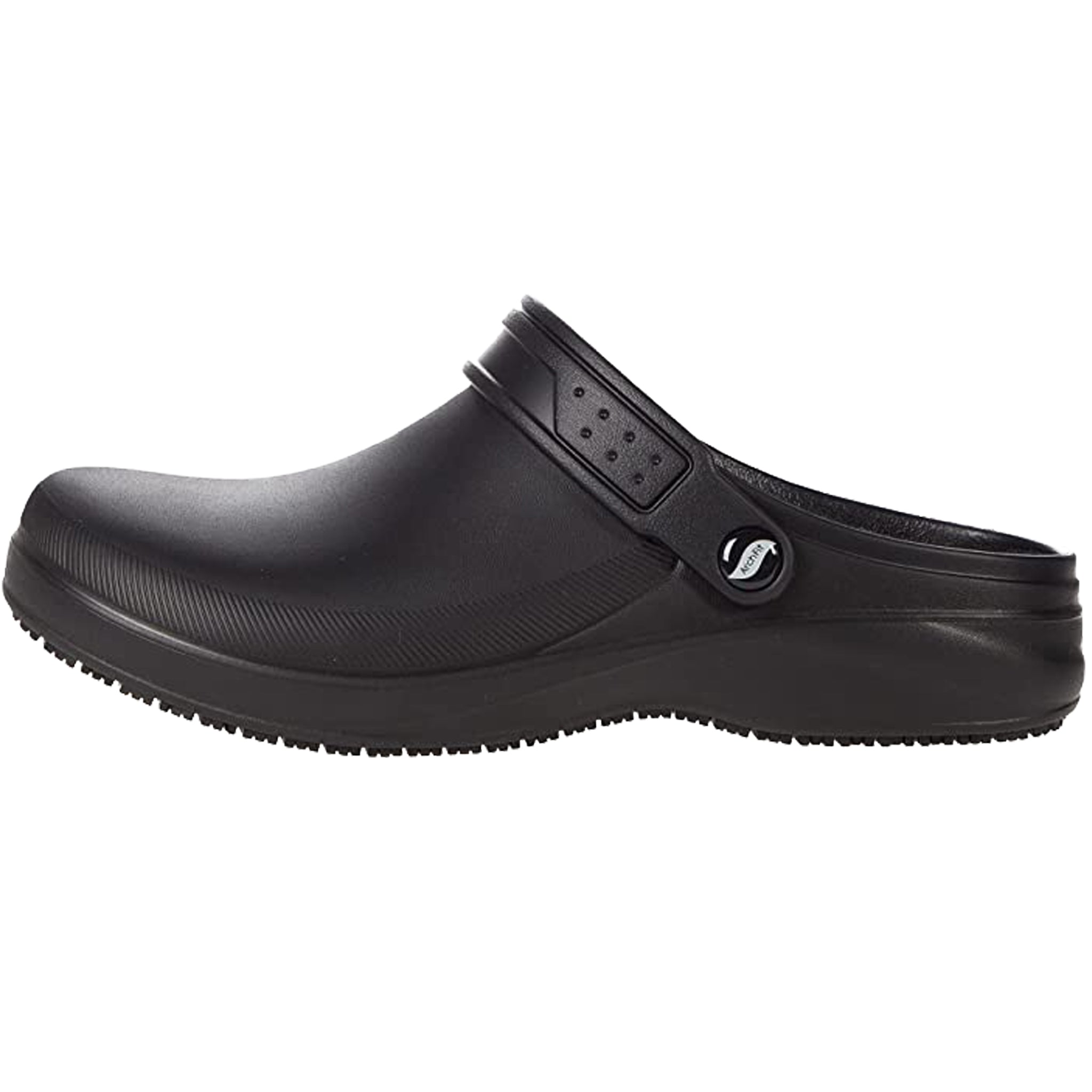 Skechers Women s Arch Fit Riverbound Pasay SR Work Clog Black 6