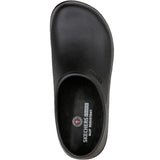 Skechers Men's 200072 Evaa Clogstith SR Slip Resistant Work Shoes Clogs Black ThatShoeStore