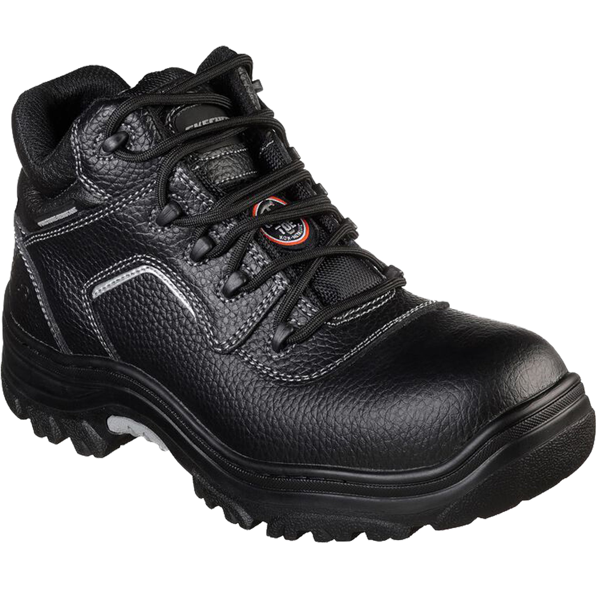 Skechers steel toe boots sales memory foam