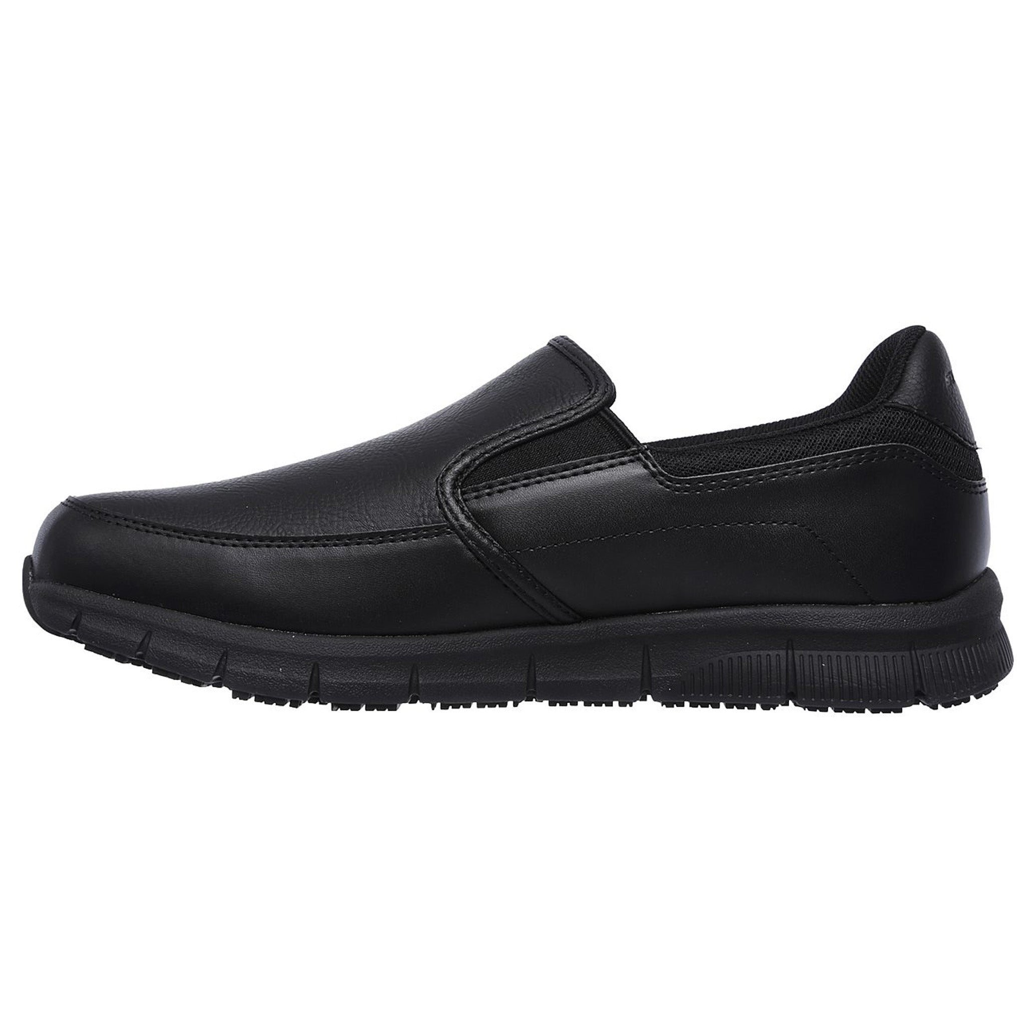 Skechers slip on outlet mens work shoes
