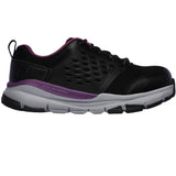 Skechers Women's 77269 Soven SR Corrick Alloy Toe Slip Resistant Work Shoes ThatShoeStore