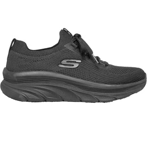 Skechers Women's 108017 D'Lux Walker SR Ozema Black Slip Resistant Work Shoes