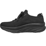 Skechers Women's 108017 D'Lux Walker SR Ozema Black Slip Resistant Work Shoes ThatShoeStore