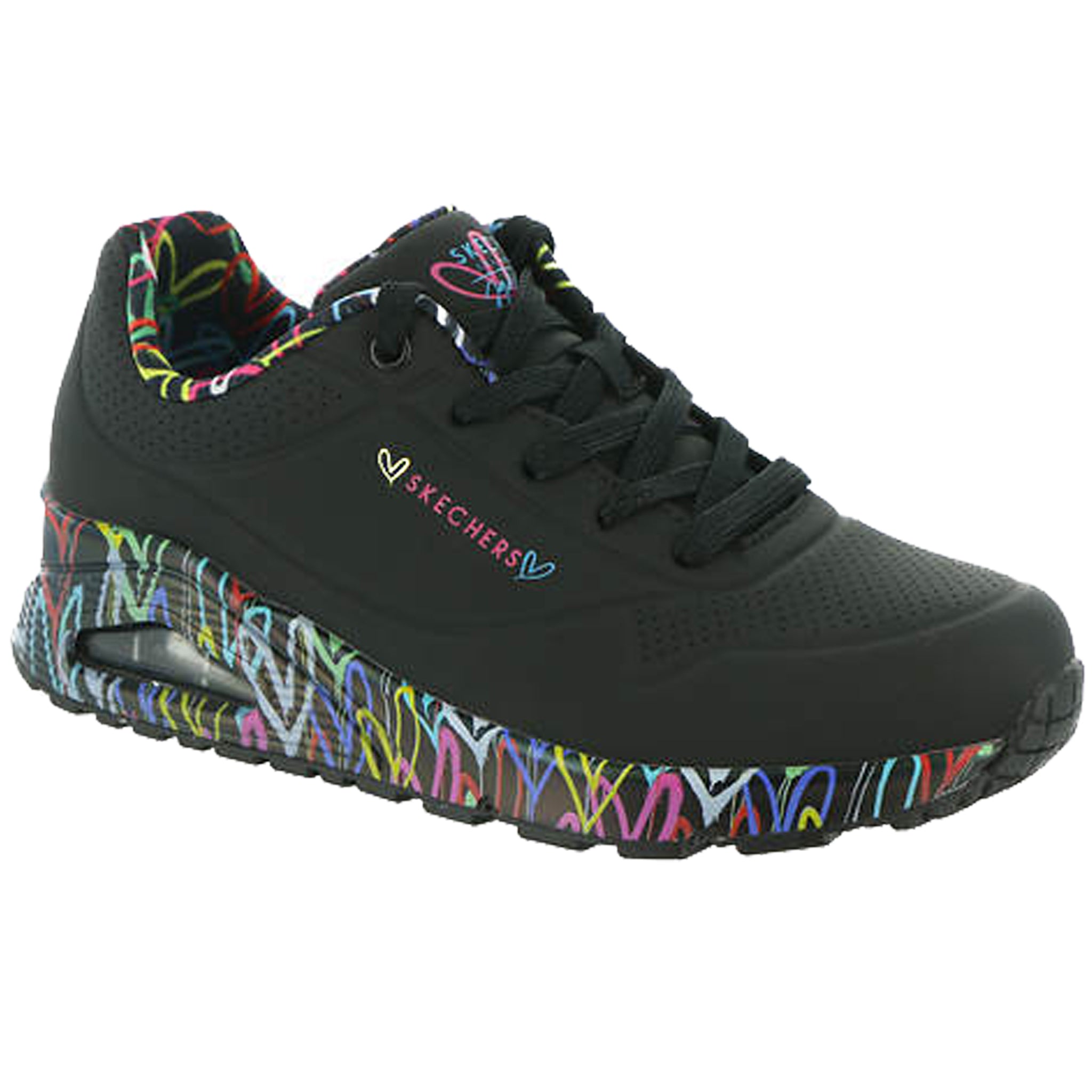 Skechers black top casual shoes
