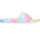 Skechers Women's 119221 Pop Ups Trendy Tie Dye Plush Foam Sandals ThatShoeStore