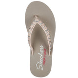 Skechers Women's 31559 Meditation Daisy Delight Vegan Yoga Foam Sandals ThatShoeStore