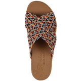 Skechers Women's 32968 Beverlee Vacation Mode Luxe Foam Wedge Sandals ThatShoeStore