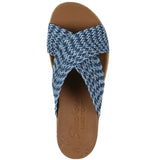 Skechers Women's 32968 Beverlee Vacation Mode Luxe Foam Wedge Sandals ThatShoeStore