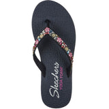 Skechers Women's 119153 Meditation Daisy Garden Vegan Yoga Foam Thong Sandals ThatShoeStore