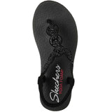 Skechers Women's 31755 Meditation Stars Sparkle Yoga Foam Thong Sandals ThatShoeStore