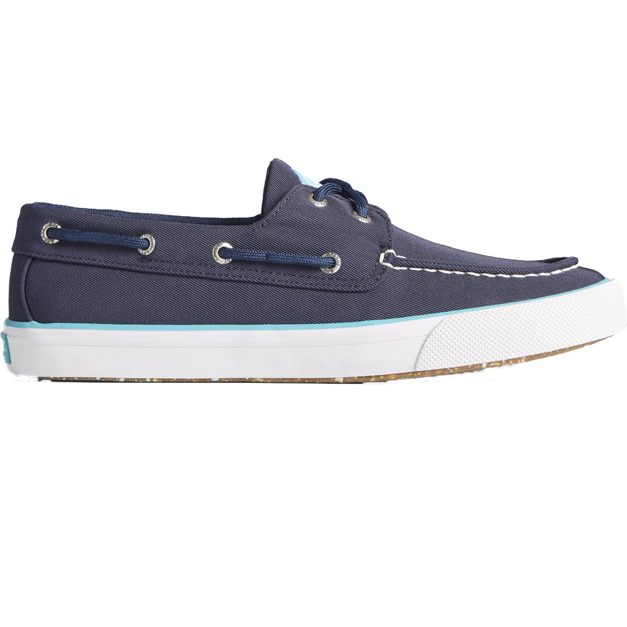 Sperry navy boat shoes on sale