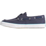 Sperry Men's Bahama II SeaCycled Navy Casual Boat Shoes ThatShoeStore