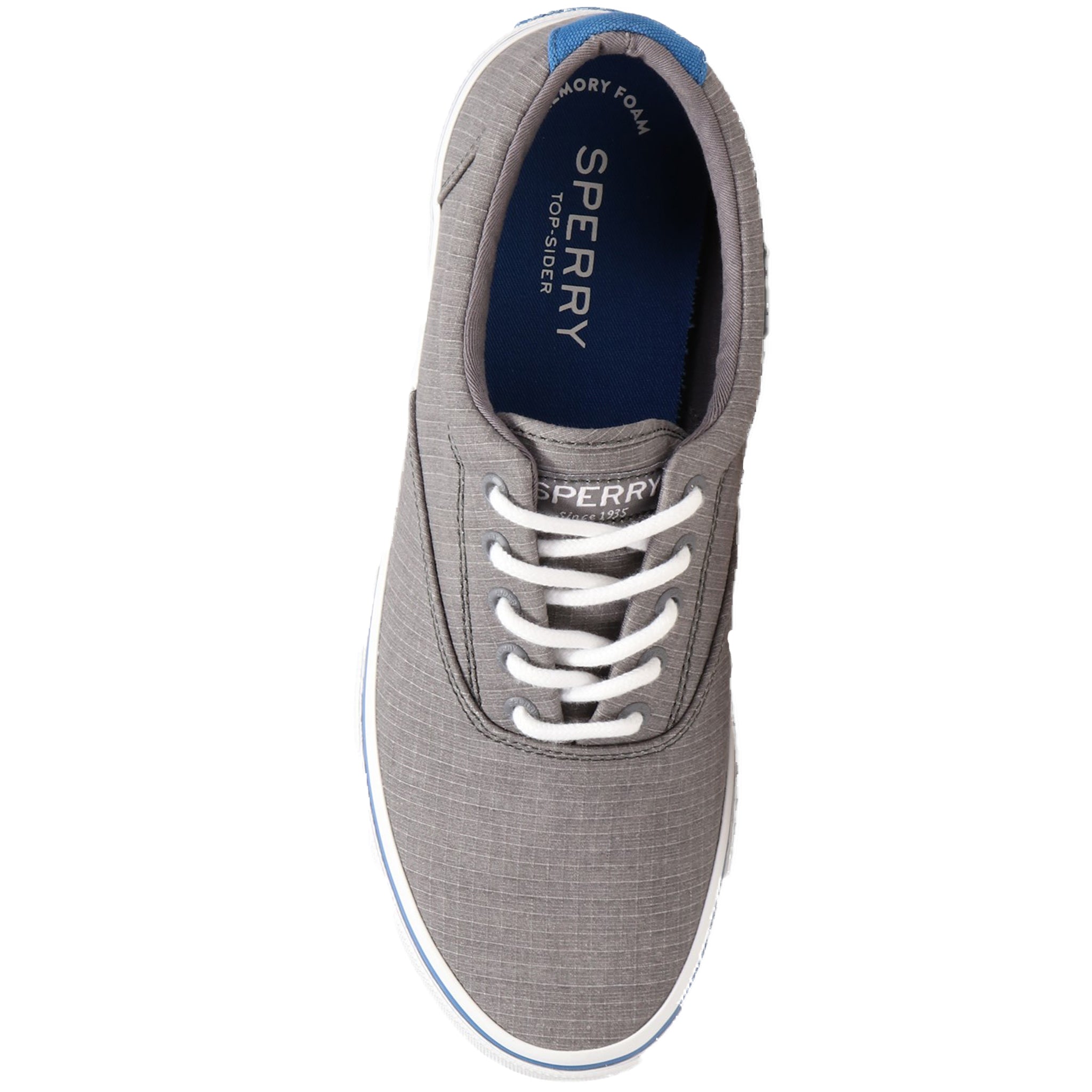 Sperry Men s Halyard CVO RipStop Grey Casual Boat Shoes That Shoe Store and More