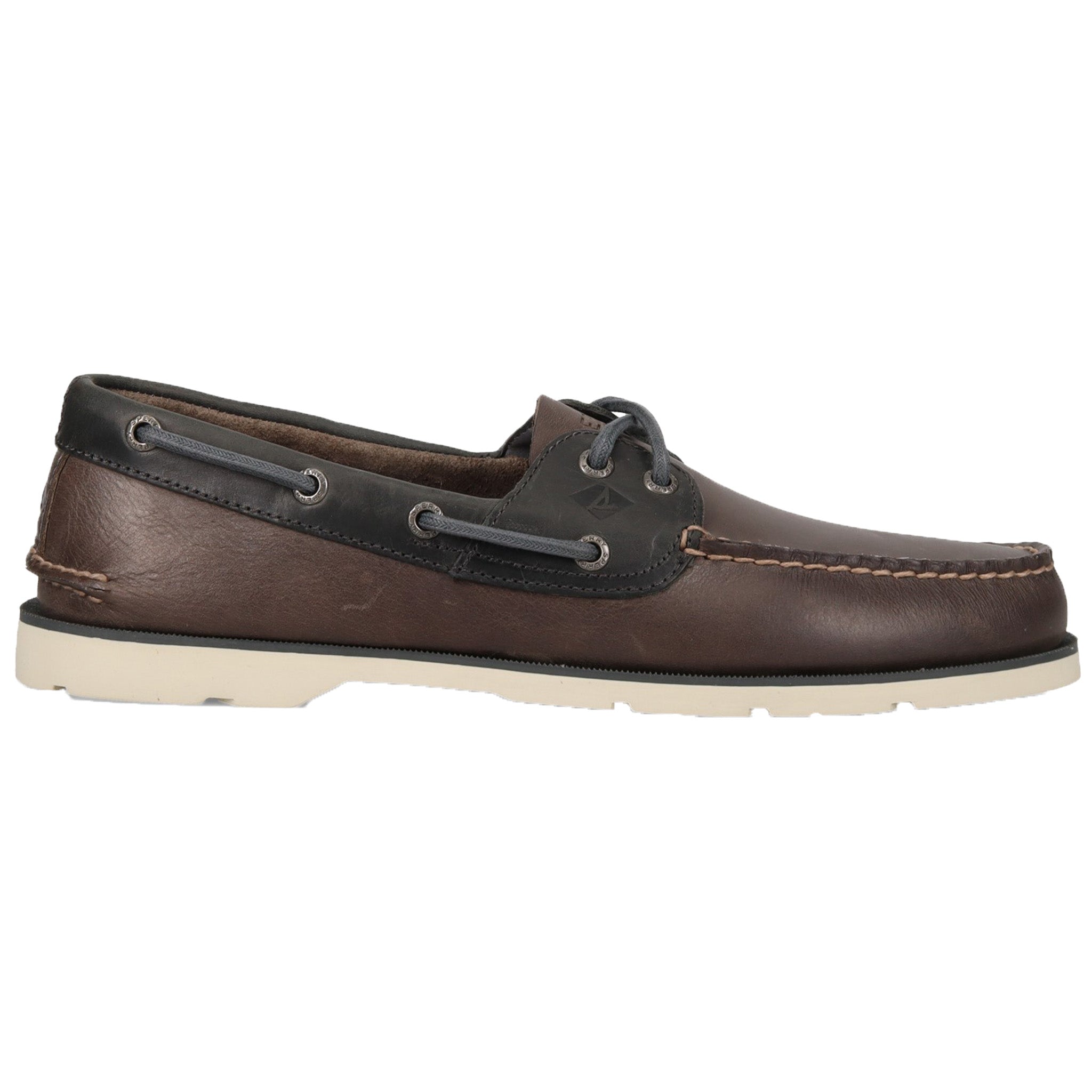 Sperry Men s Leeward 2 Eye Grey Casual Boat Shoes That Shoe