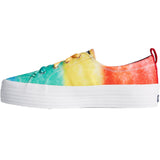 Sperry Women's Crest Vibe Platform Snowcone Ice Cream Multi Casual Boat Shoes ThatShoeStore