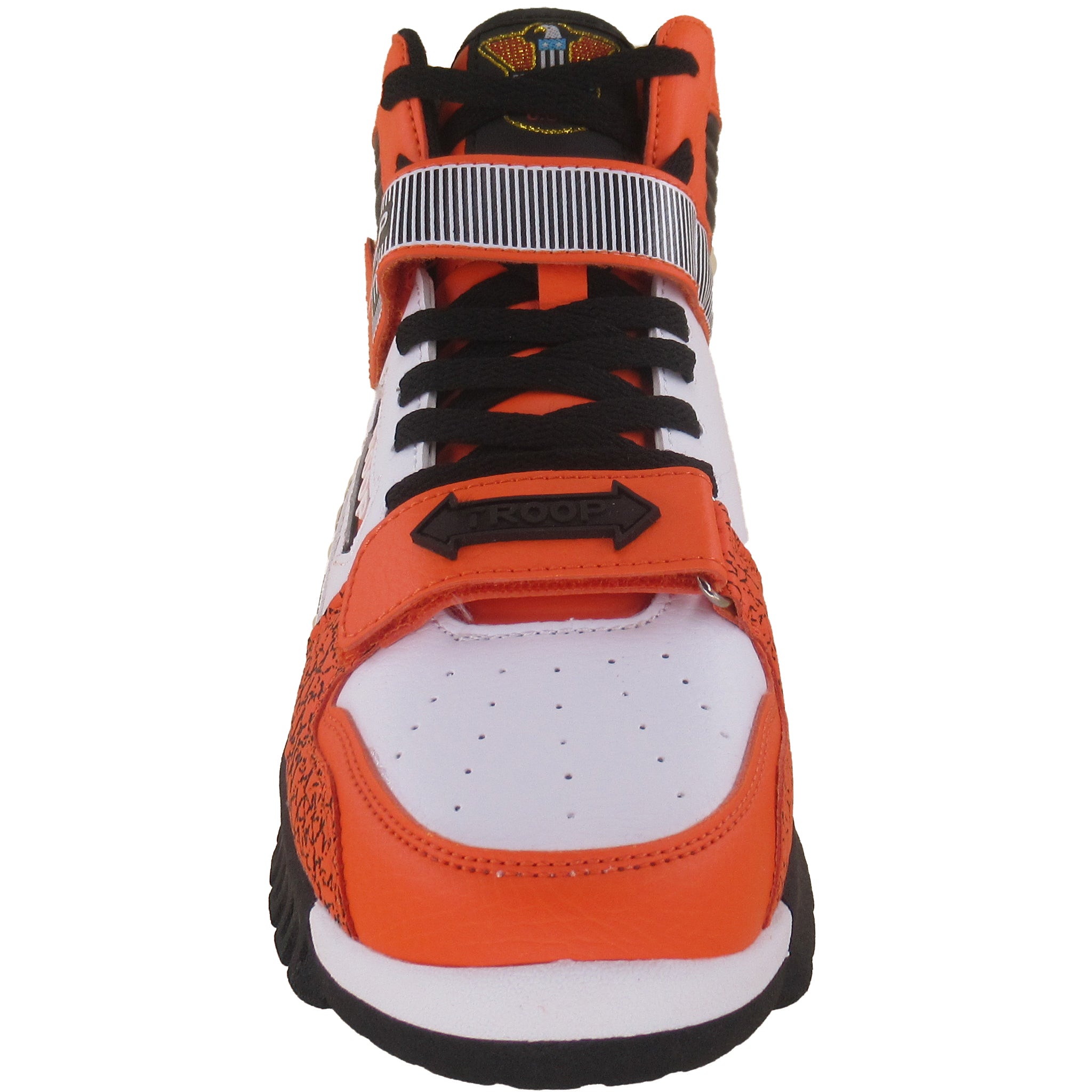 Men\'s Troop Cobra Orange White Black High-Top Sneakers NWT World Of Troop Cobra High Grey/Red – World of Troop main image 3