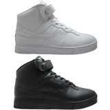 Fila Mens 1CM00347 Vulc 13 MP Mid Plus Leather White Black Casual Shoes ThatShoeStore