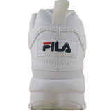 Fila Kids White Disruptor 2 Grade-School Lifestyle Casual Shoes ThatShoeStore