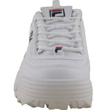 Fila Kids White Disruptor 2 Grade-School Lifestyle Casual Shoes ThatShoeStore