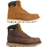 DEWALT Men's DXWP10027 Flex Plain Toe Leather Soft Toe Work Boots ThatShoeStore